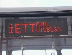 İşte İETT okul otobüsü